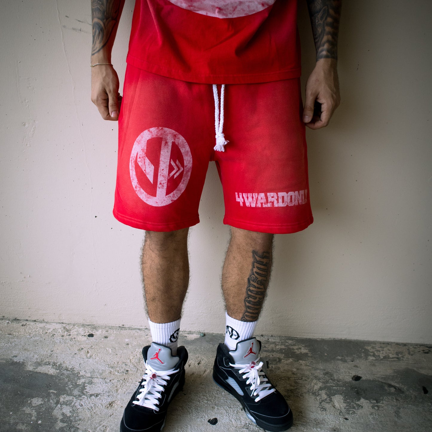 4WD VOL.2 ‘CHERRY RED’ SHORTS