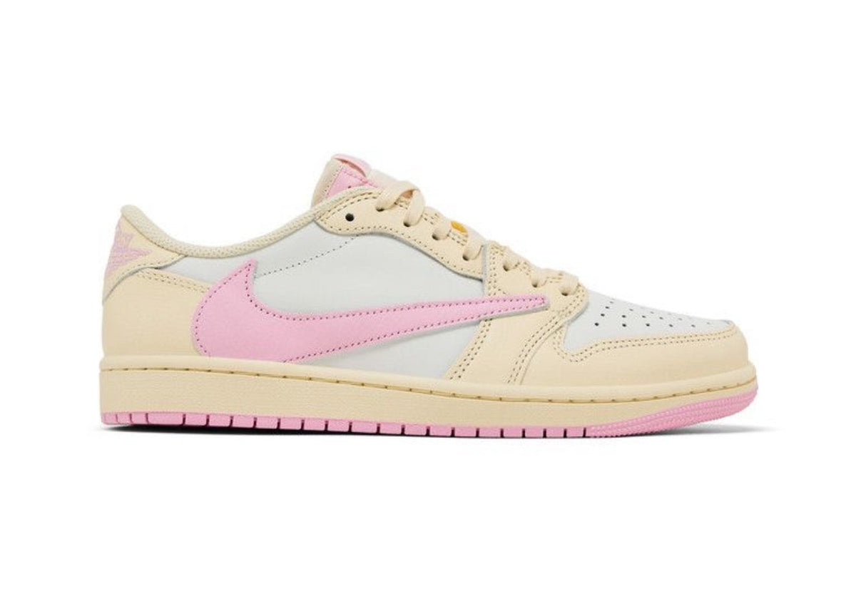 Traviss Scott x Air Jordan 1 Retro Low OG ‘Shy Pink’