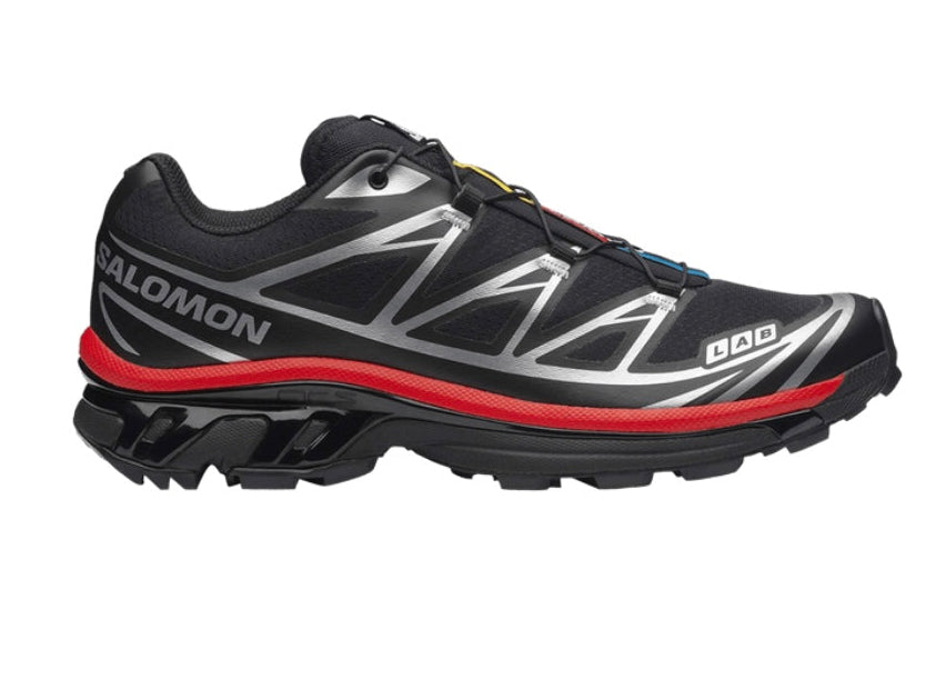 Salomon XT-6 ‘Black Fiery Red Silver’